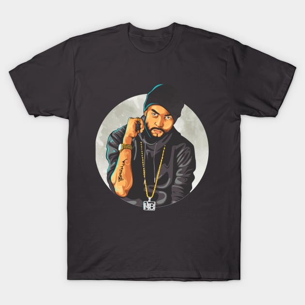 Bohemia The Punjabi RAP STAR T-Shirt by Harsimran_sain